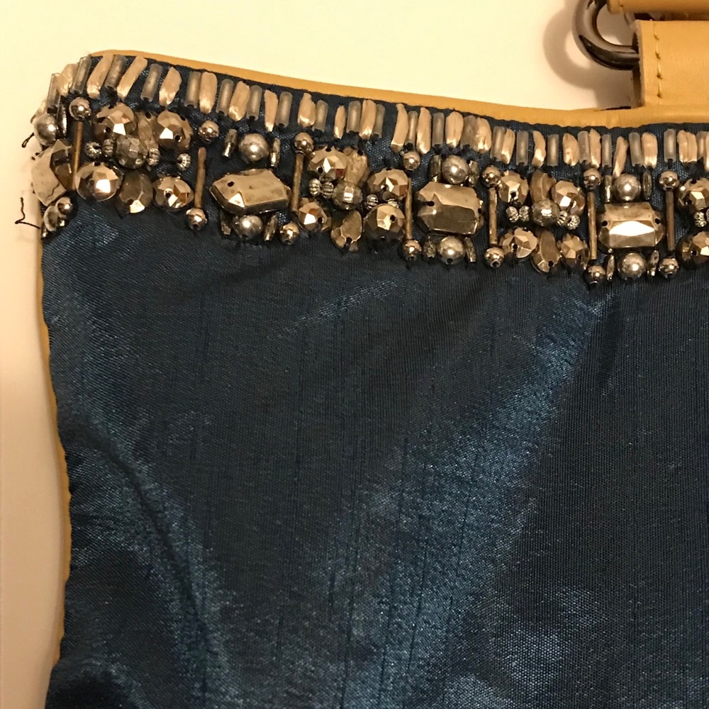 Miss Albright beaded navy handbag - Picture 14 of 14